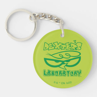 Porte-clefs Logo de la face de laboratoire de Dexter