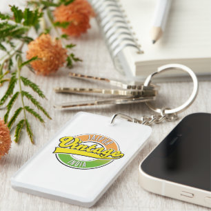 Porte-clefs logo de style vintage de Jaipur