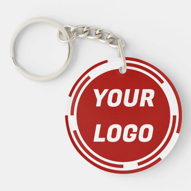 Porte-clefs Logo d'entreprise PERSONNALISABLE (Devant)