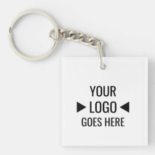 Porte-clefs Logo d'entreprise personnalisé facile