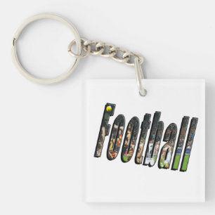 Porte-clefs Logo Dimensional Football,