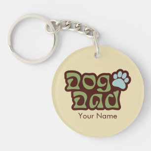 Porte-clefs Logo du chien papa