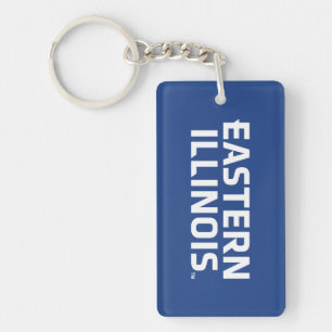 Porte-clefs Logo du mot-symbole de l'Université Eastern Illino