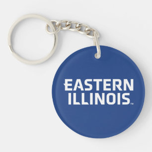 Porte-clefs Logo du mot-symbole de l'Université Eastern Illino