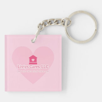 Porte-clefs Logo Liviys Cares