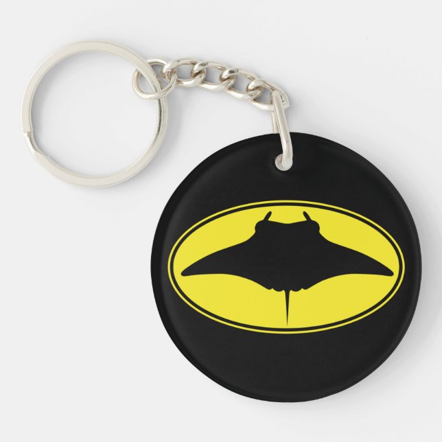 Porte-clefs Logo Manta Ray (Devant)