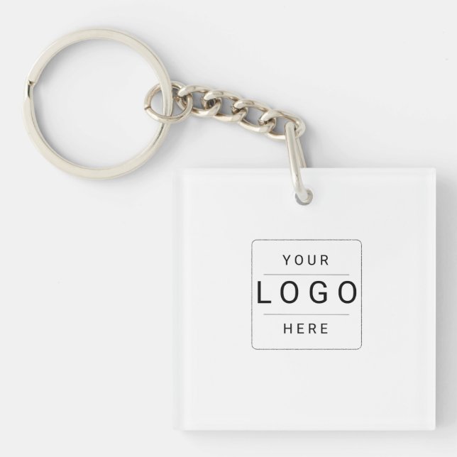 Porte-clefs Logo personnalisé (Devant)
