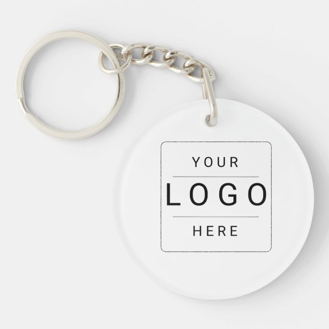 Porte-clefs Logo personnalisé (Devant)