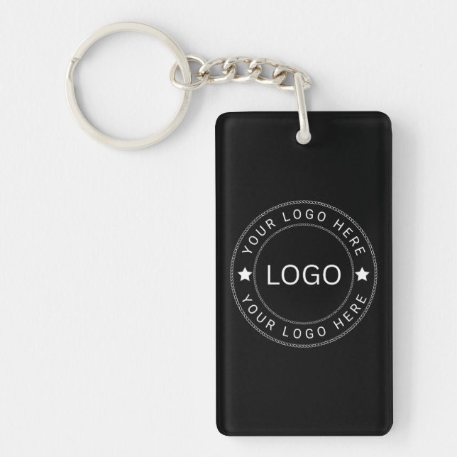 Porte-clefs Logo personnalisé (Devant)