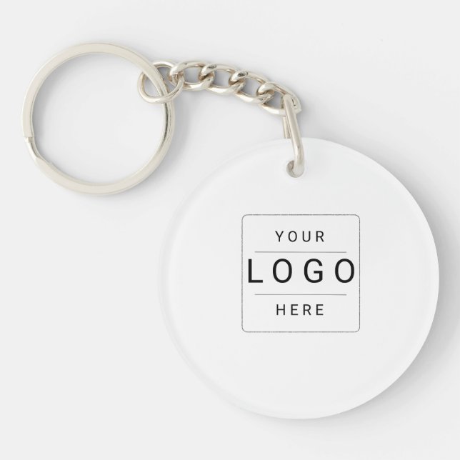 Porte-clefs Logo personnalisé (Devant)
