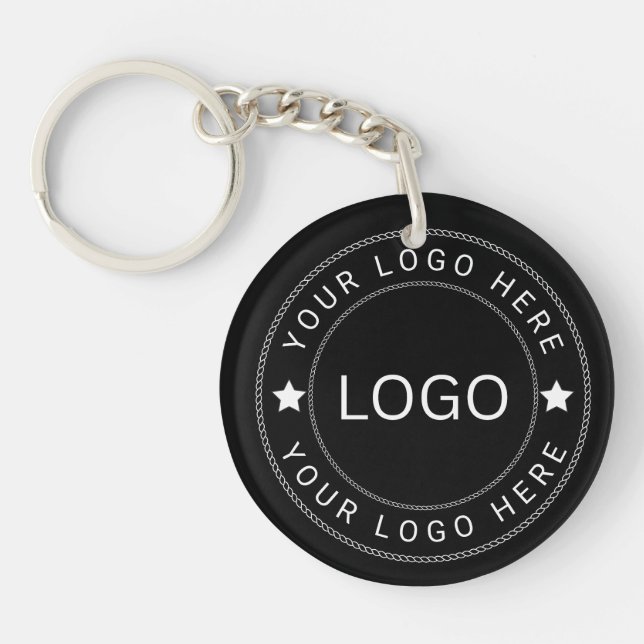 Porte-clefs Logo personnalisé (Devant)