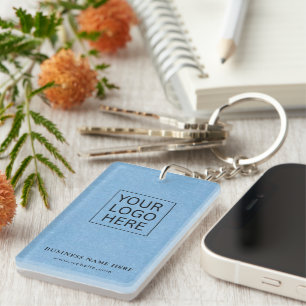 Porte-clefs Logo personnalisé minimaliste simple et promotion 