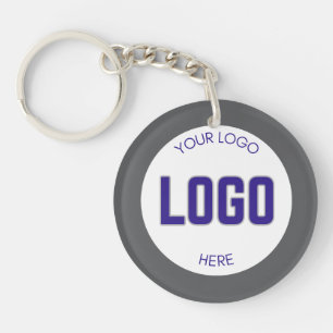 Porte-clefs Logo recto sur Clean Company Business