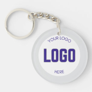 Porte-clefs Logo recto sur Clean Company Business