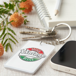 Porte-clefs Logo vintage Oaxaca mexique.