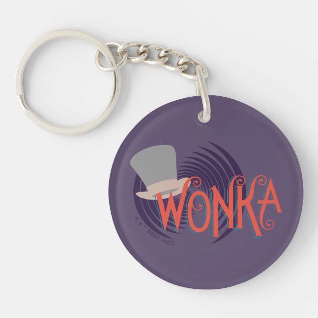Porte-clefs Logo Wonka Spiral (Devant)