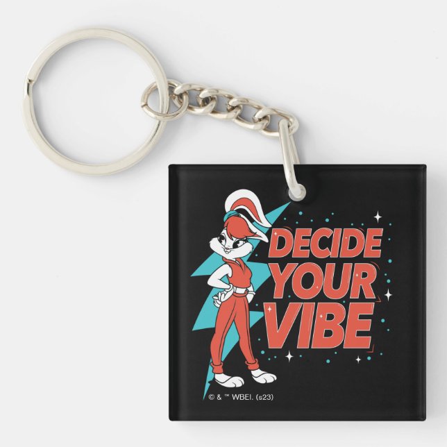 Porte-clefs Lola Bunny Décidez Votre Vibe (Devant)