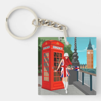 Porte-clefs Londres Calling