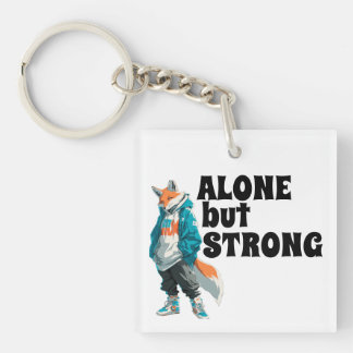 Porte-clefs Lone Wolf Energy 🐾 Majestueux Graphique de Loup T