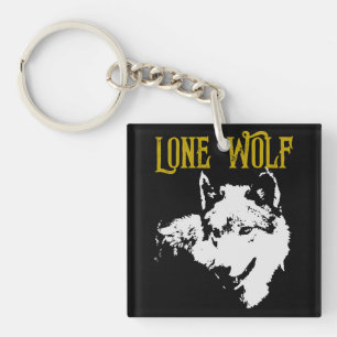 Porte-clefs Lone Wolf Homme Sigma moderne minimaliste