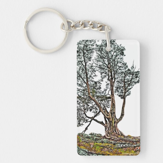 Porte-clefs Lonely Cypress (Devant)