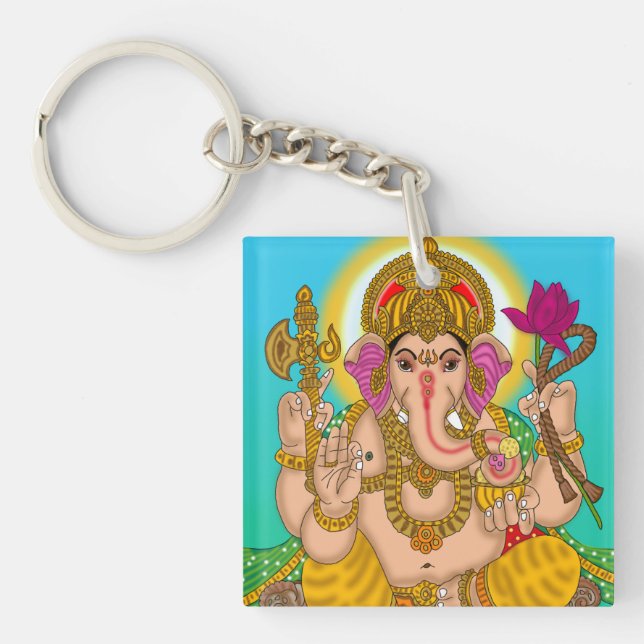 Porte-clefs Lord Ganesha Keychain (Devant)