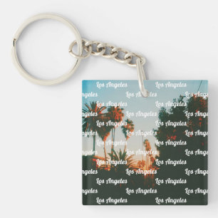 Porte-clefs Los Angeles, West Hollywood Voyage Souvenir