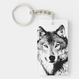 Porte-clefs Loup
