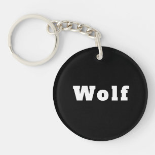Porte-clefs Loup