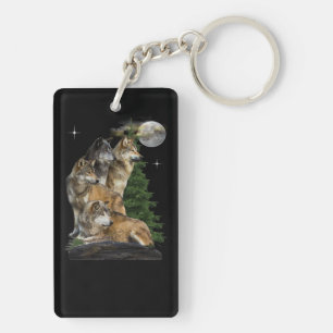 Porte-clefs Loup