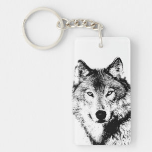 Porte-clefs Loup