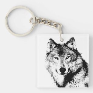 Porte-clefs Loup