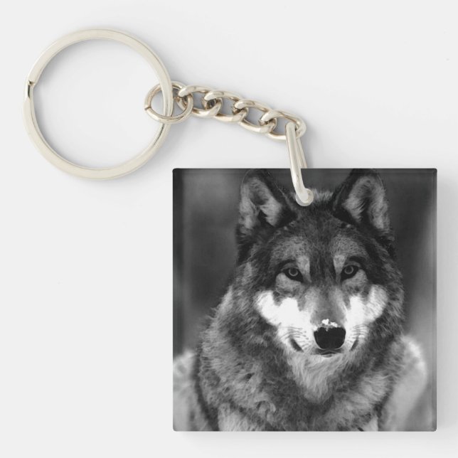 Porte-clefs Loup (Devant)