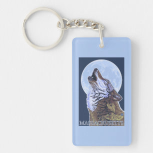 Porte-clefs Loup de MassachusettsHowling