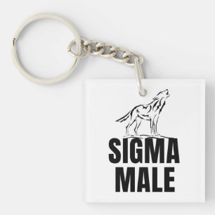 Porte-clefs Loup solitaire masculin de Sigma