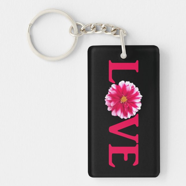 Porte-clefs Love Dahlia (Devant)