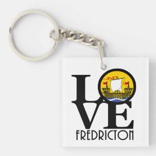 Porte-clefs LOVE Fredrickton Nouveau-Brunswick