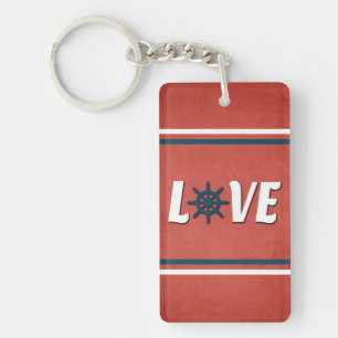 Porte-clefs Love nautique design