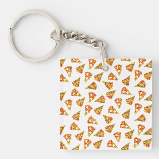Porte-clefs Love Pizza (Devant)