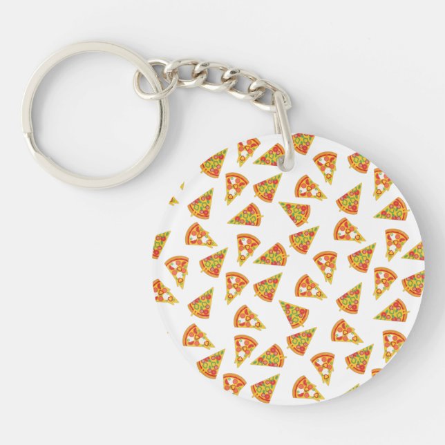 Porte-clefs Love Pizza (Devant)