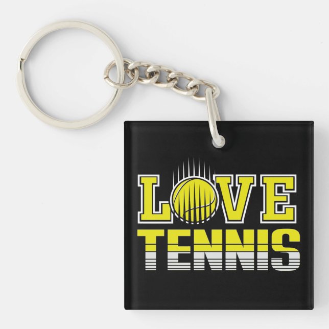Porte-clefs Love Porte - clé de tennis (Devant)