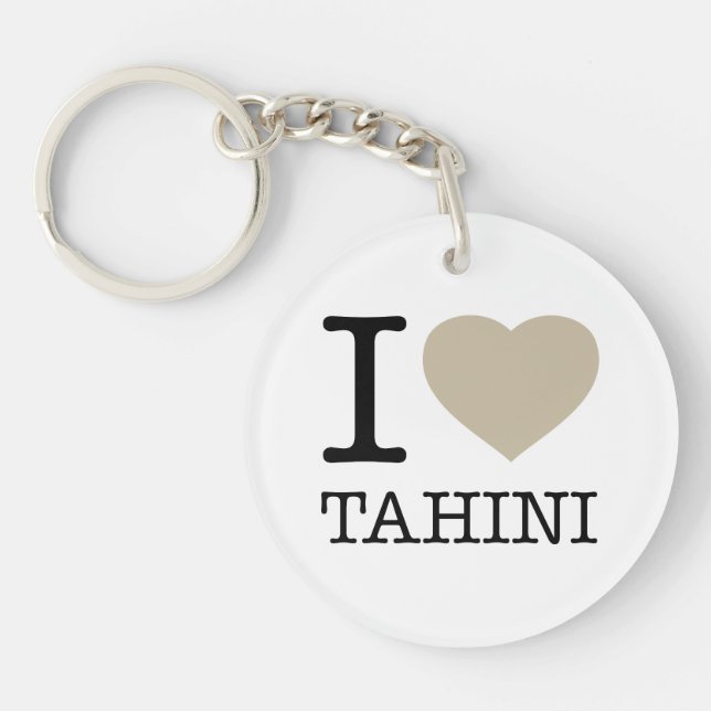 PORTE-CLEFS LOVE TAHINI (Devant)