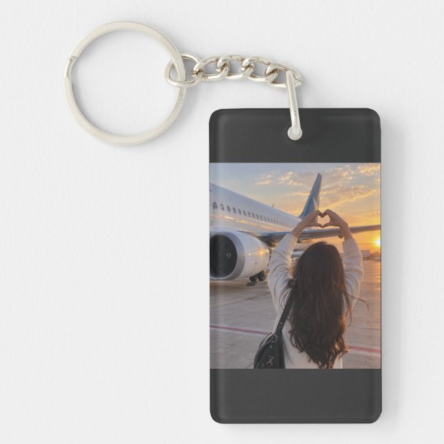 Porte-clefs Love Takes Flight (Devant)