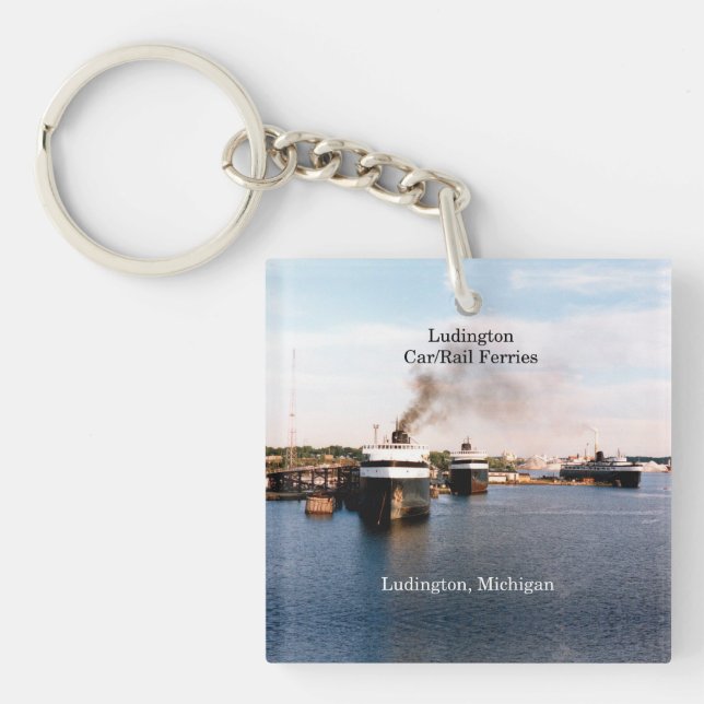 Porte-clefs Ludington Carferries porte - clé (Devant)