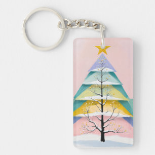 Porte-clefs Lueur Pastel de l'Hiver