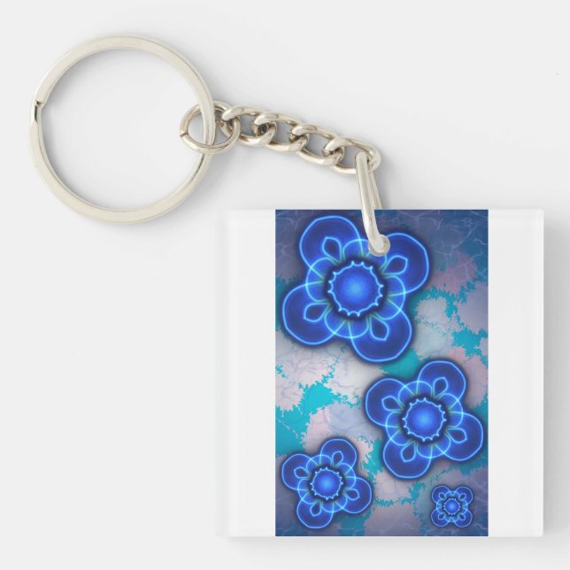 Porte-clefs Lumière bleue (Devant)