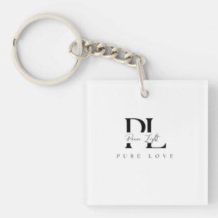 Porte-clefs « Lumière de la paix – Logo Pure Amour »