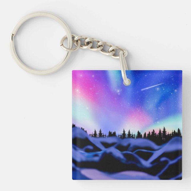Porte-clefs Lumières rêvées (Devant)