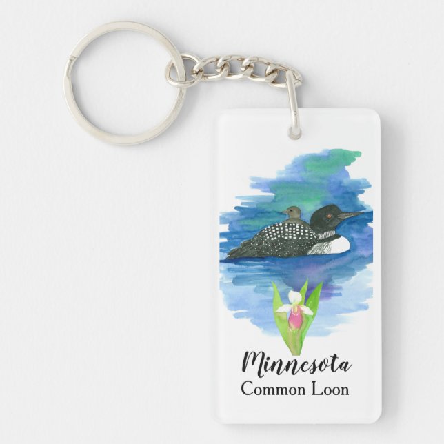 Porte-clefs Lune Mama Baby Bird Lady Slipper (Devant)