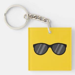 Porte-clefs Lunettes de soleil de dessin cool